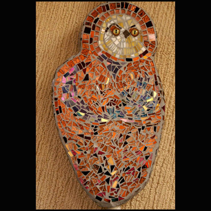 Mosaic Owl 1